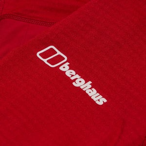 Women's MTN Arete LB Half Zip - Red