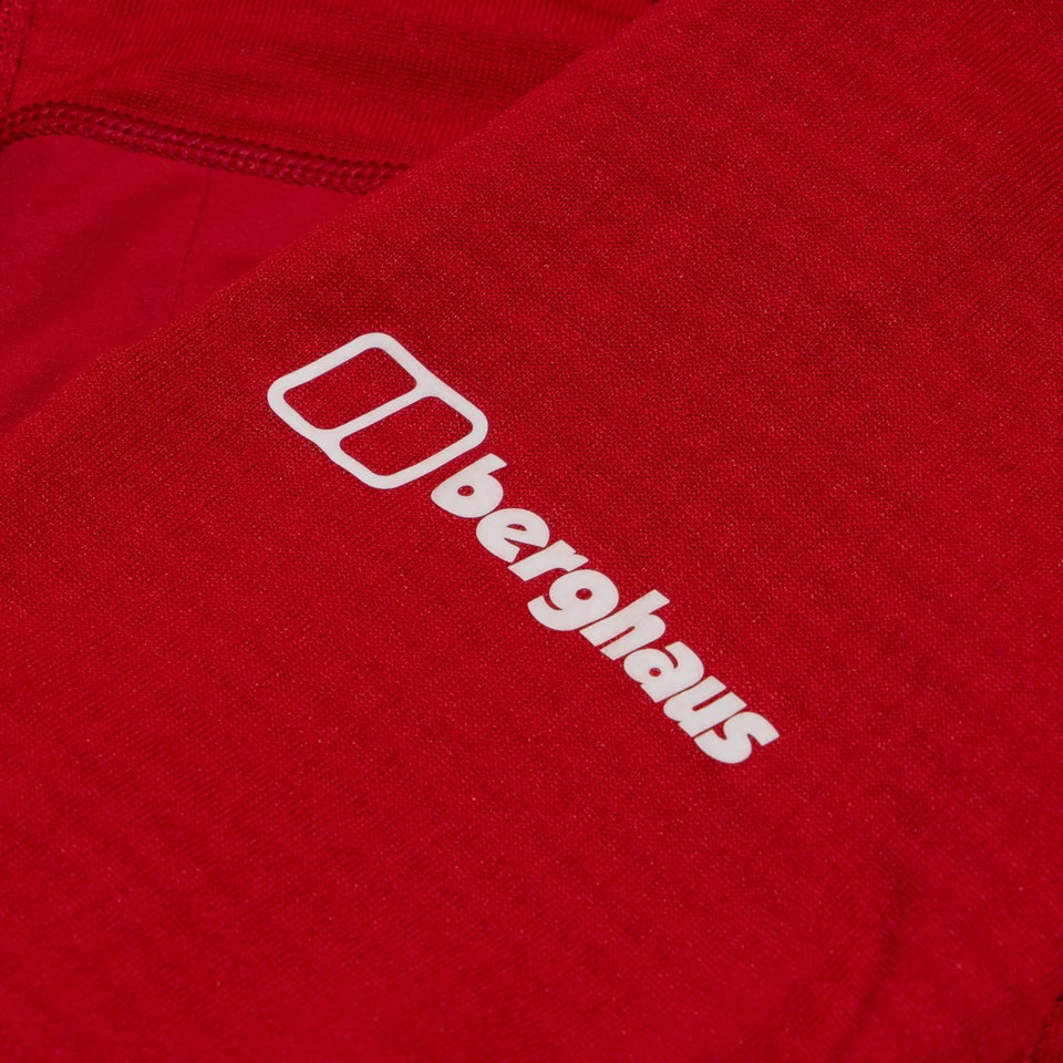 MTN Arete LB Half Zip für Damen - Rot