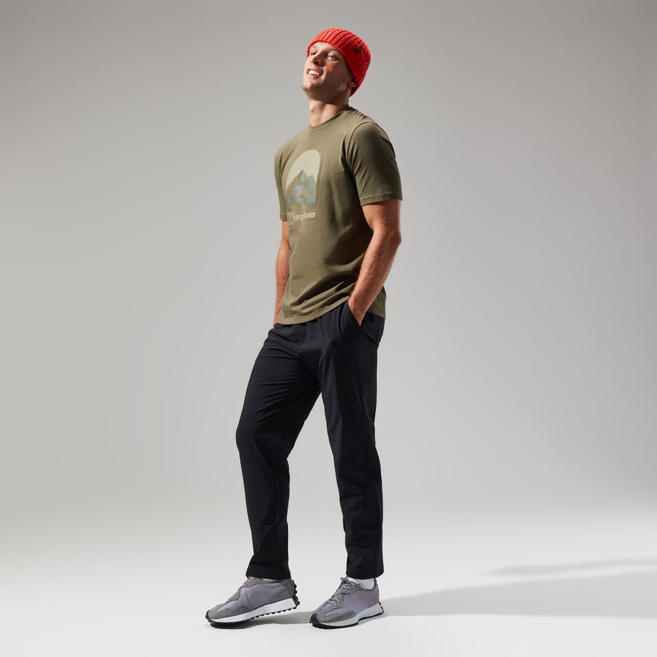 Men's Edale MTN Short Sleeve Tee Dark Green