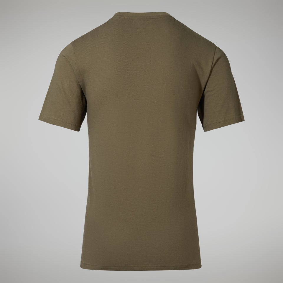 Men's Edale MTN Short Sleeve Tee Dark Green