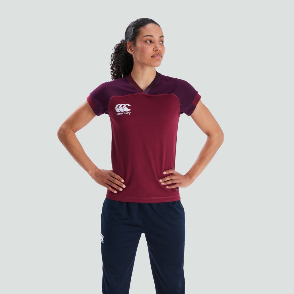 Womens Unisex Vapodri Evader Jersey Maroon