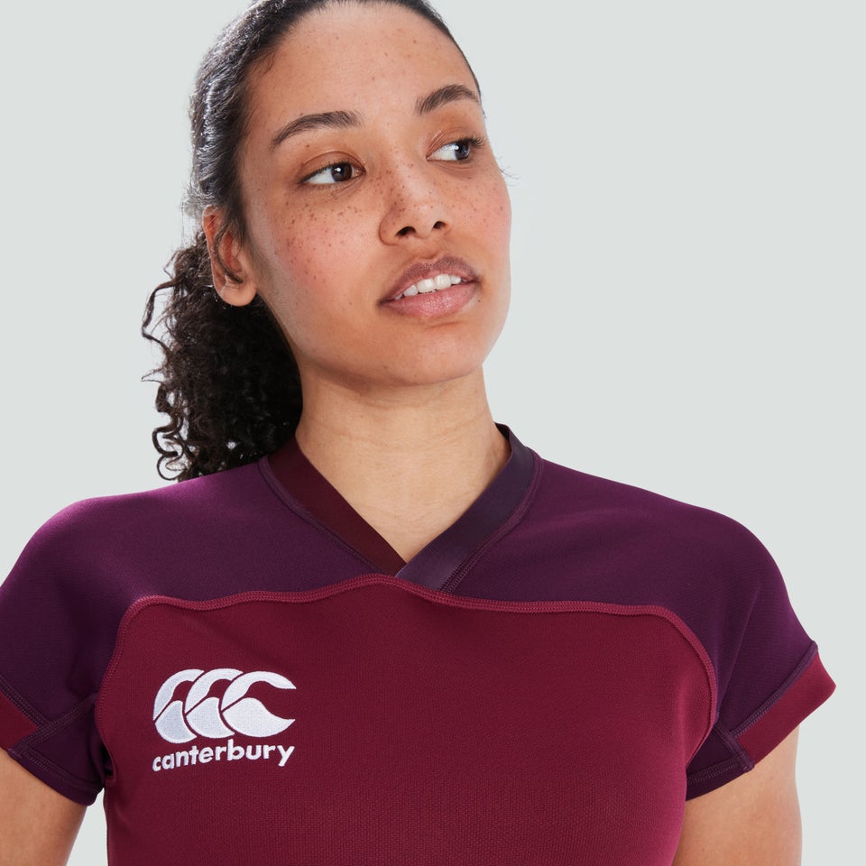 Womens Unisex Vapodri Evader Jersey Maroon