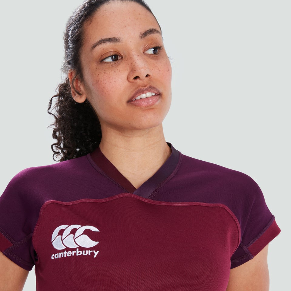 CANTERBURY VAPODRI EVADER JERSEY AF MAROON