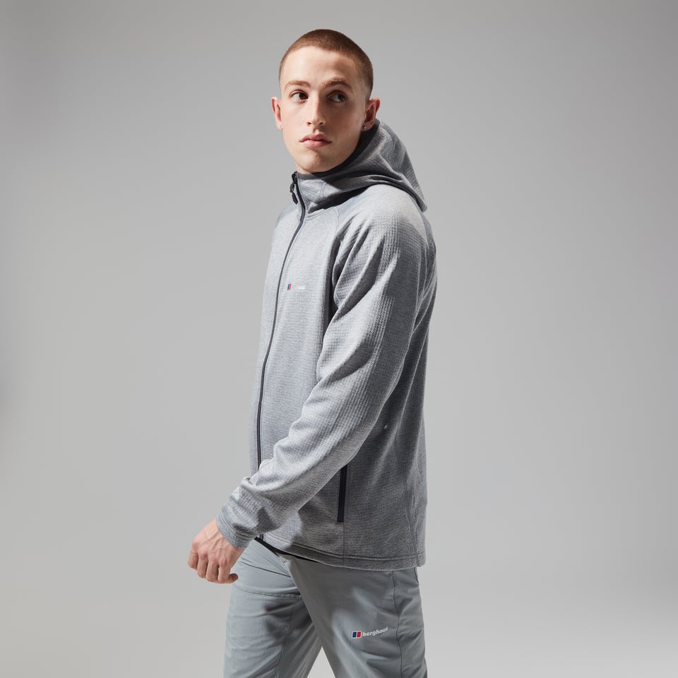 Men's Urban Spitzer Hooded Interactive Jacket - Grey