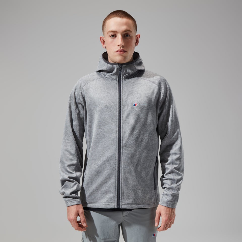 Men's Urban Spitzer Hooded Interactive Jacket - Grey