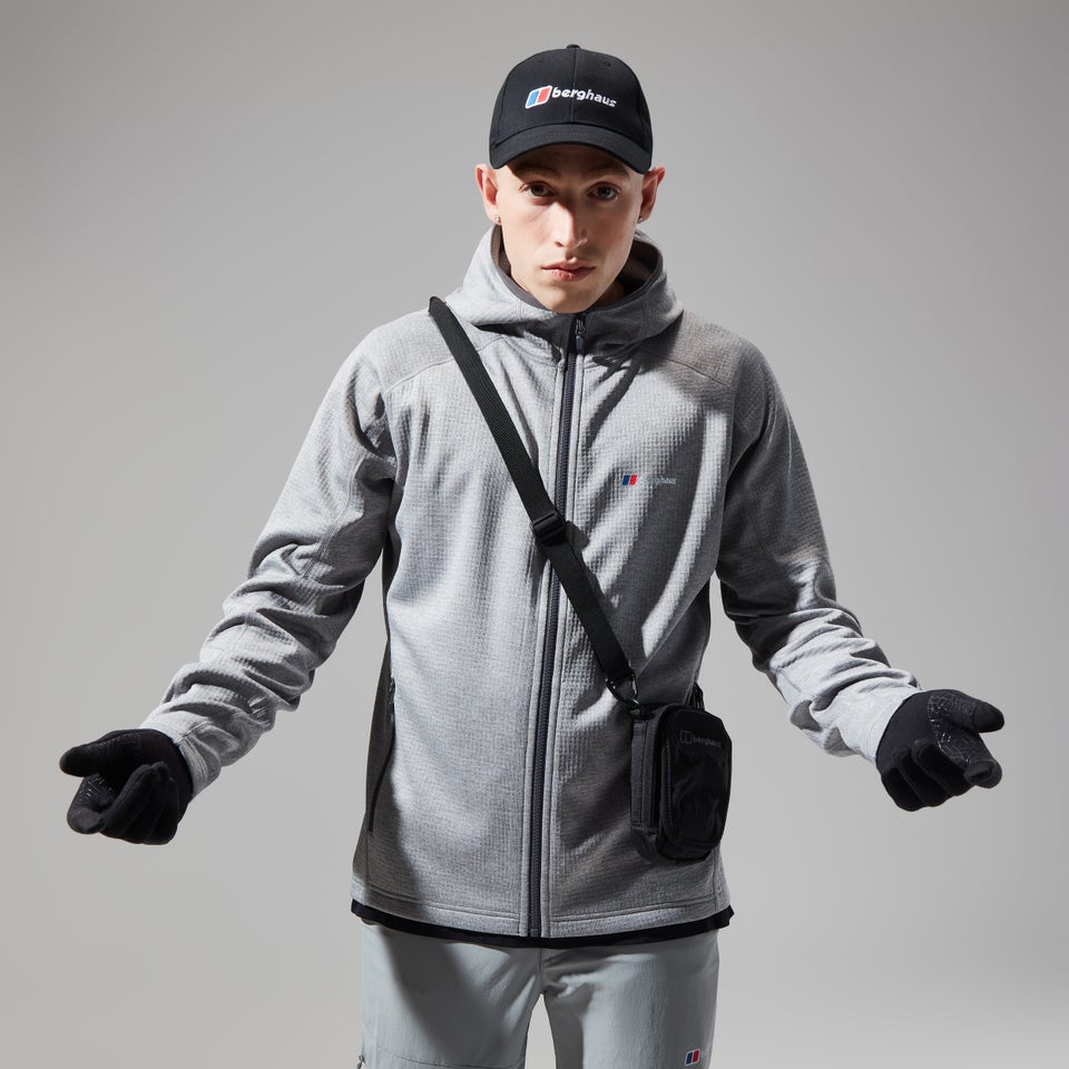 Men's Urban Spitzer Hooded Interactive Jacket - Grey