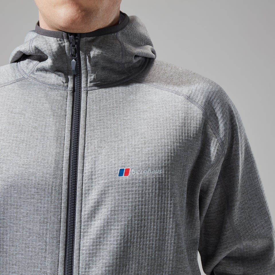 Men's Urban Spitzer Hooded Interactive Jacket - Grey