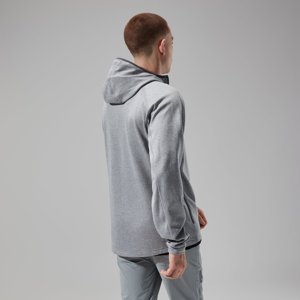 Men's Urban Spitzer Hooded Interactive Jacket - Grey