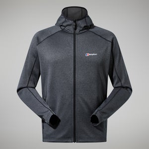 Men's Urban Spitzer Hooded Jacket Interactive - Black/Grey