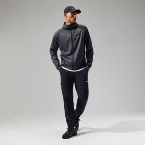 Men's Urban Spitzer Hooded Jacket Interactive - Black/Grey