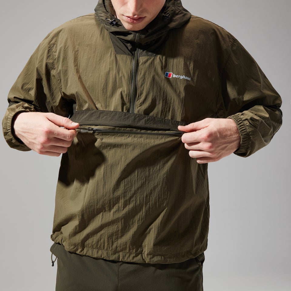 Men's Urban Co-ord Wind Jacket - Dark Green