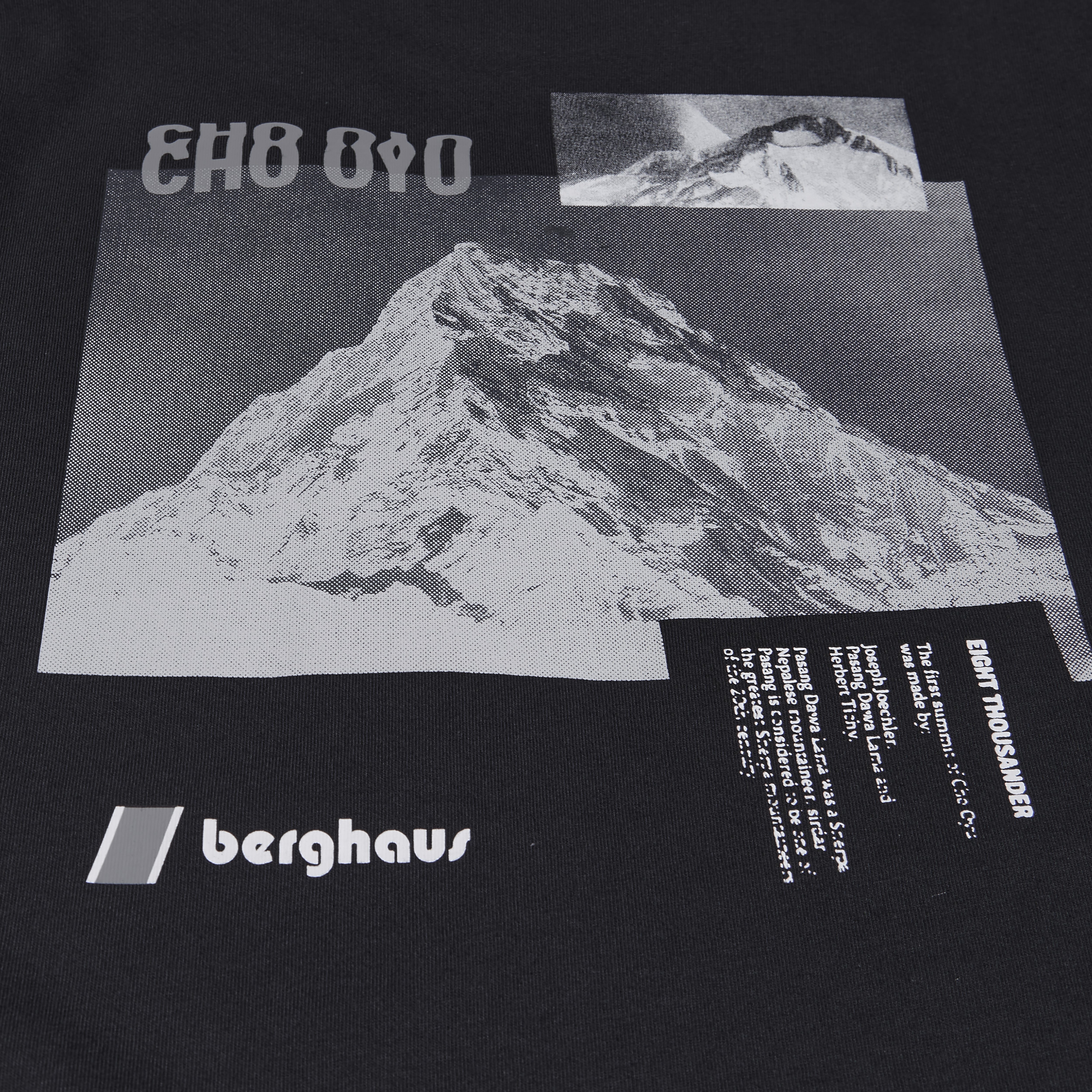 Unisex Cho Zine Short Sleeve T-Shirts - Black