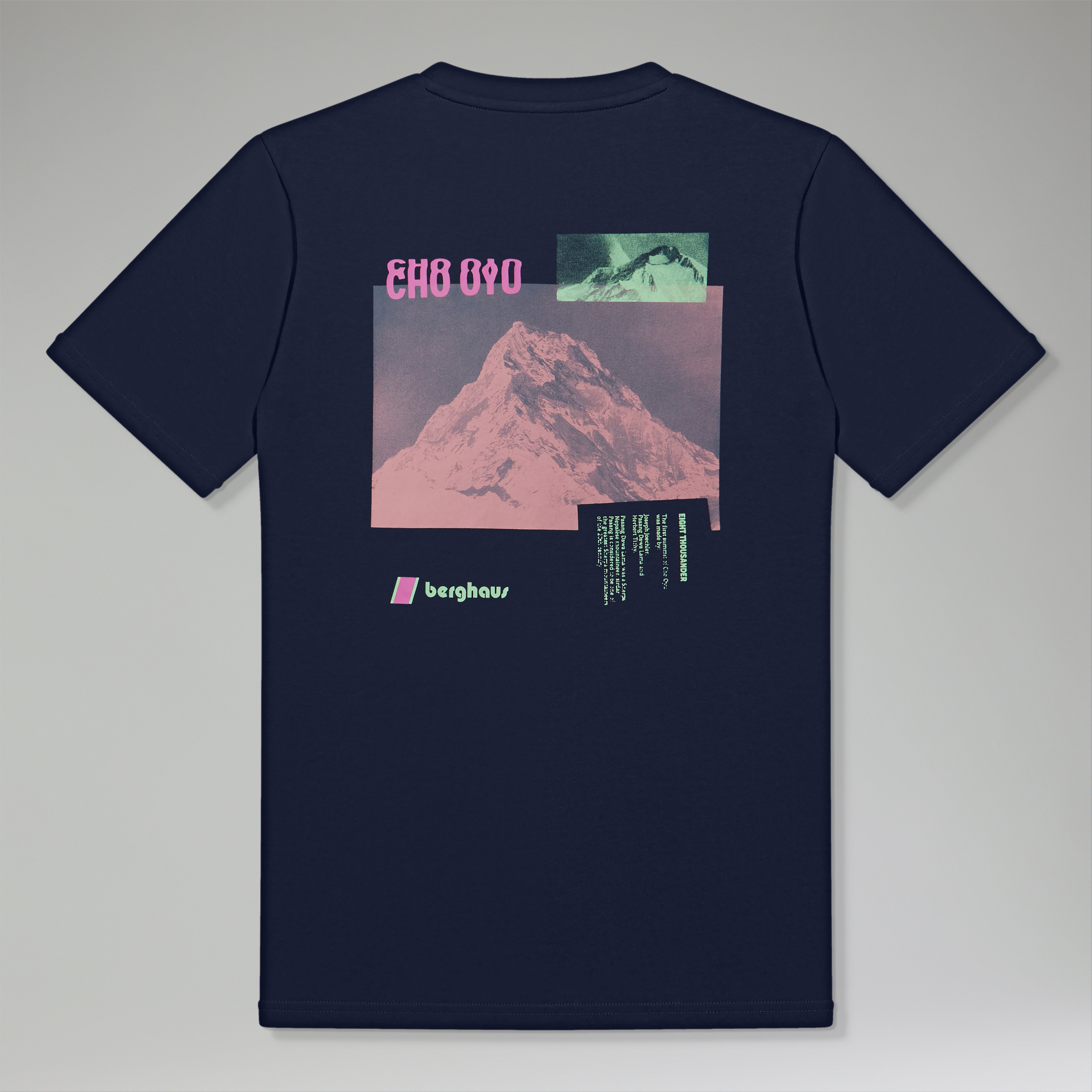 Unisex Cho Zine Short Sleeve T-Shirts - Dark Blue
