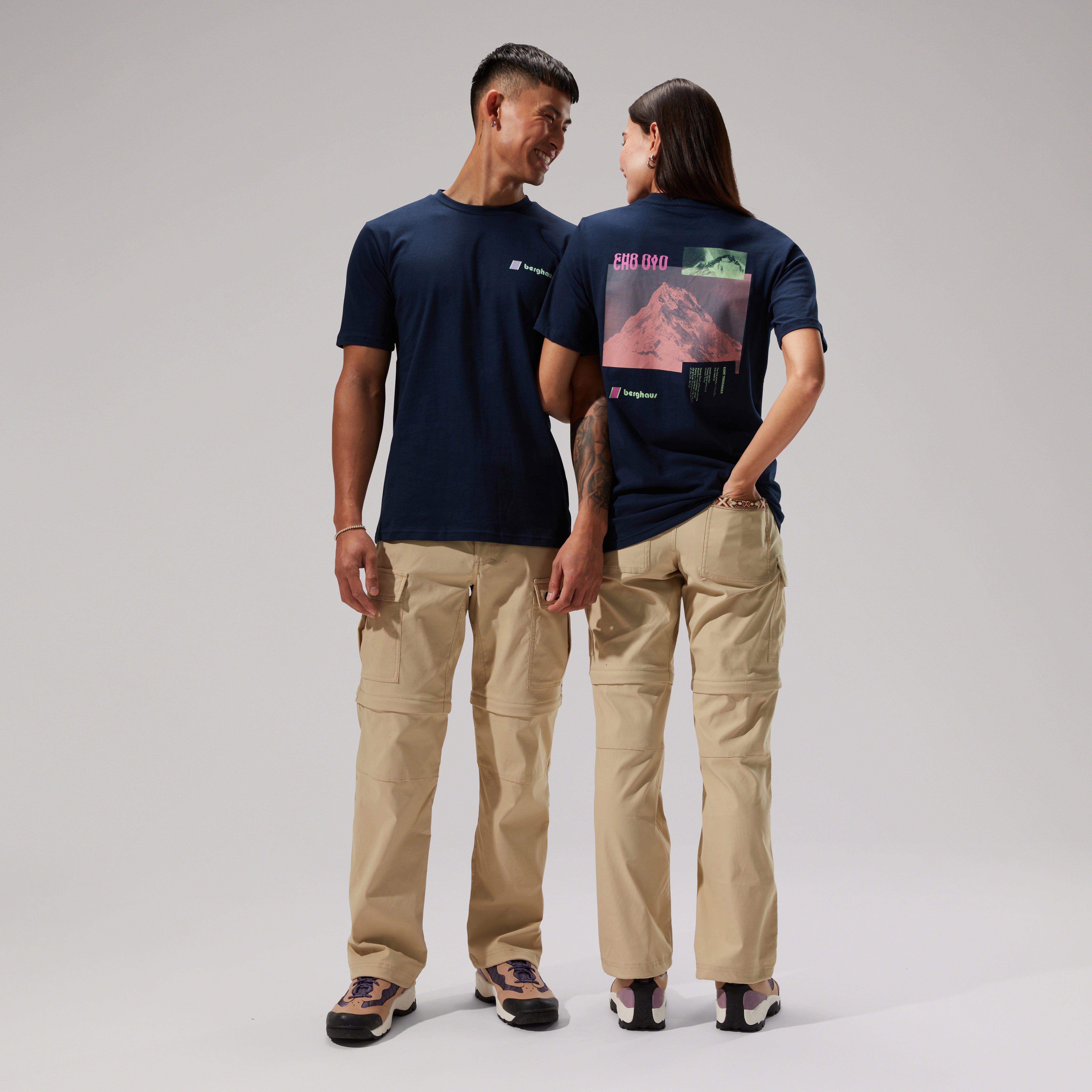 Unisex Cho Zine Short Sleeve T-Shirts - Dark Blue
