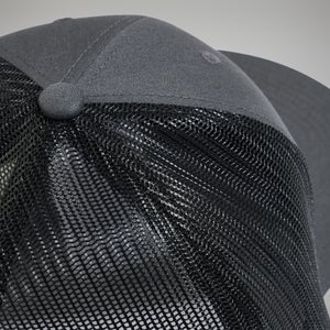 Unisex Logo Recognition Trucker Cap - Grey/Black