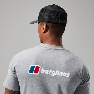 Unisex Logo Recognition Trucker Cap - Grey/Black