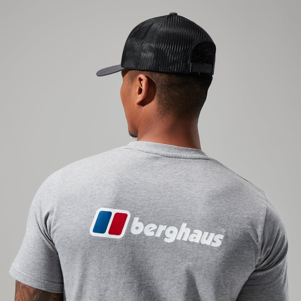 Unisex Logo Recognition Trucker Cap - Grey/Black