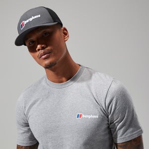 Unisex Logo Recognition Trucker Cap - Grey/Black