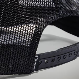 Unisex Logo Recognition Trucker Cap - Black