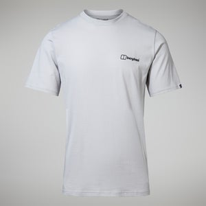 Men's Colour Logo Super Stretch Tee Light Grey