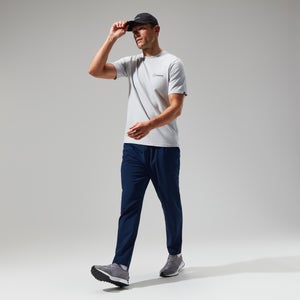 Men's Colour Logo Super Stretch Tee Light Grey