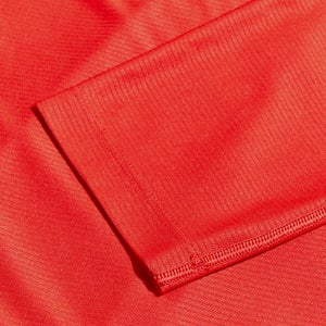 Women's 24/7 Tech Tee Long Sleeve Half Zip - Orange