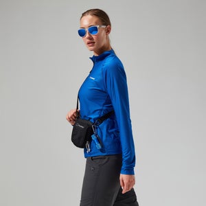 Women's 24/7 Tech Long Sleeve Half Zip Tee - Blue