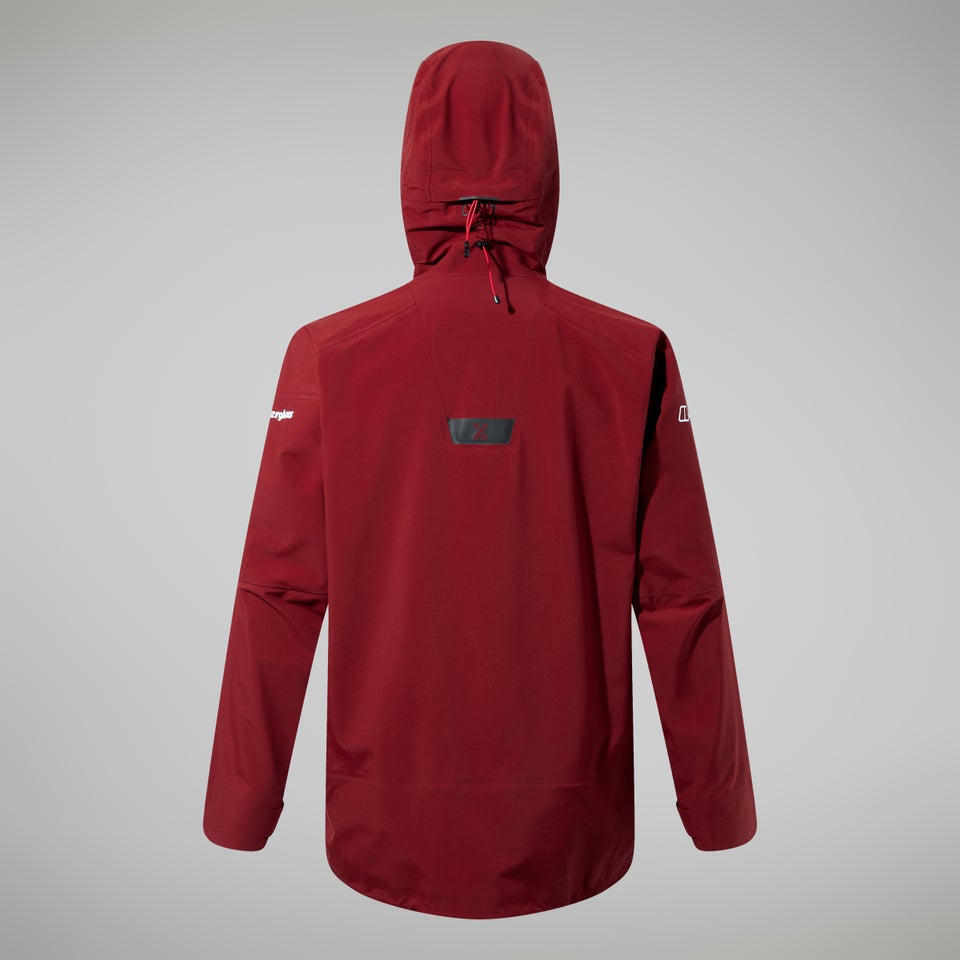 MTN Arete Descend Gore-Tex Jacken für Herren - Dunkelrot/Schwarz