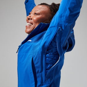 Women's Highland Storm 3L Waterproof Jacket - Blue