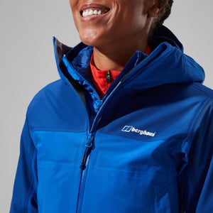 Women's Highland Storm 3L Waterproof Jacket - Blue