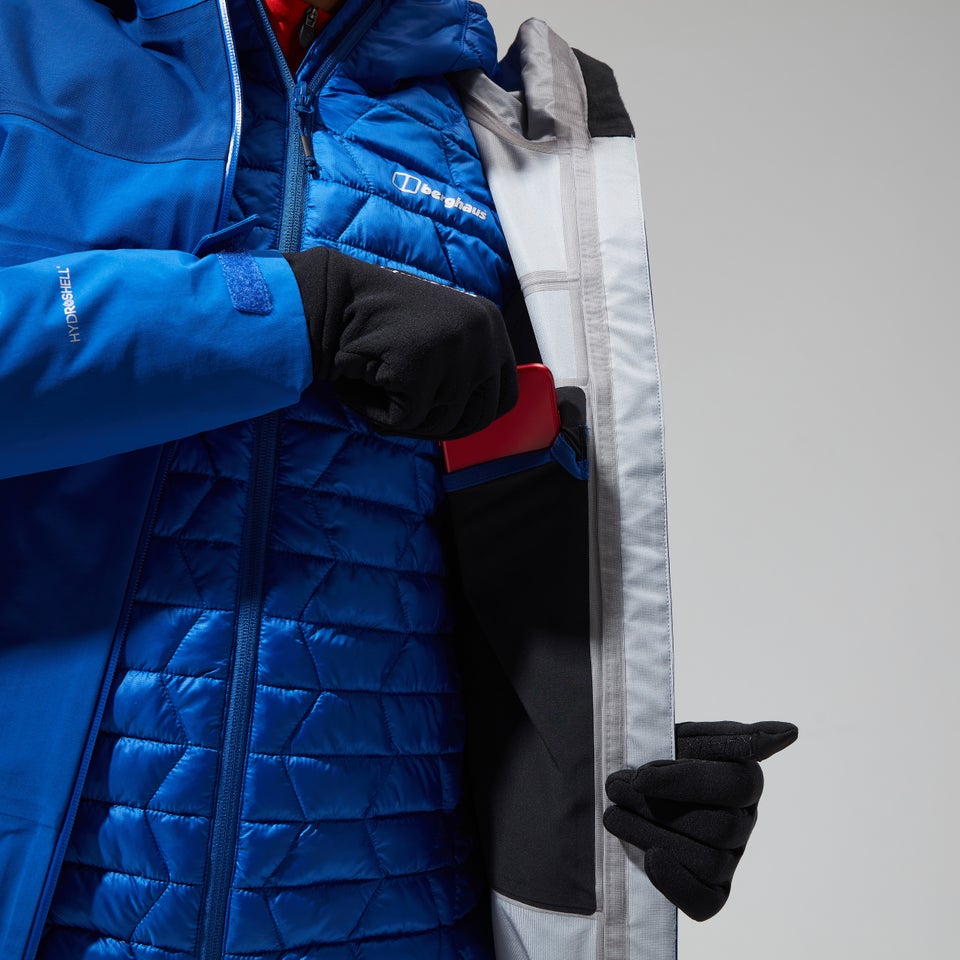 Women's Highland Storm 3L Waterproof Jacket - Blue