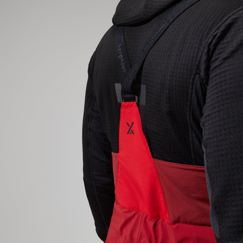 MTN Arete Descend Gore-Tex Bib Pants für Damen - Rot