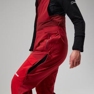 MTN Arete Descend Gore-Tex Bib Pants für Damen - Rot