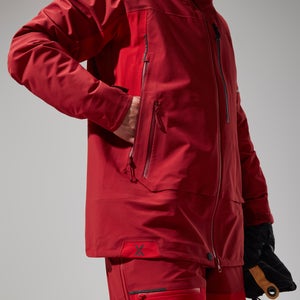 MTN Arete Descend Gore-Tex Jacken für Damen - Rot
