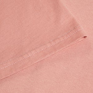 Boyfriend Logo Short Sleeve T-Shirt für Damen - Rosa