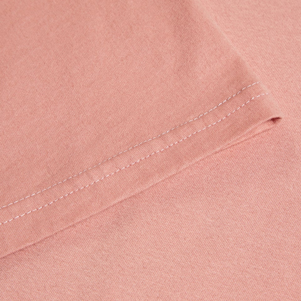 Boyfriend Logo Short Sleeve T-Shirt für Damen - Rosa