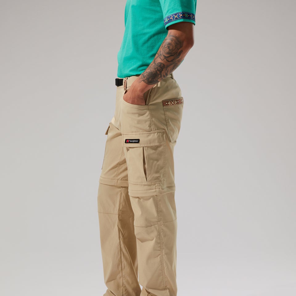 Unisex Dolpa Zip Off Cargo Pant - Natural