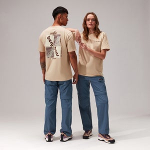 Unisex Lhotse Zine T-Shirt - Natural