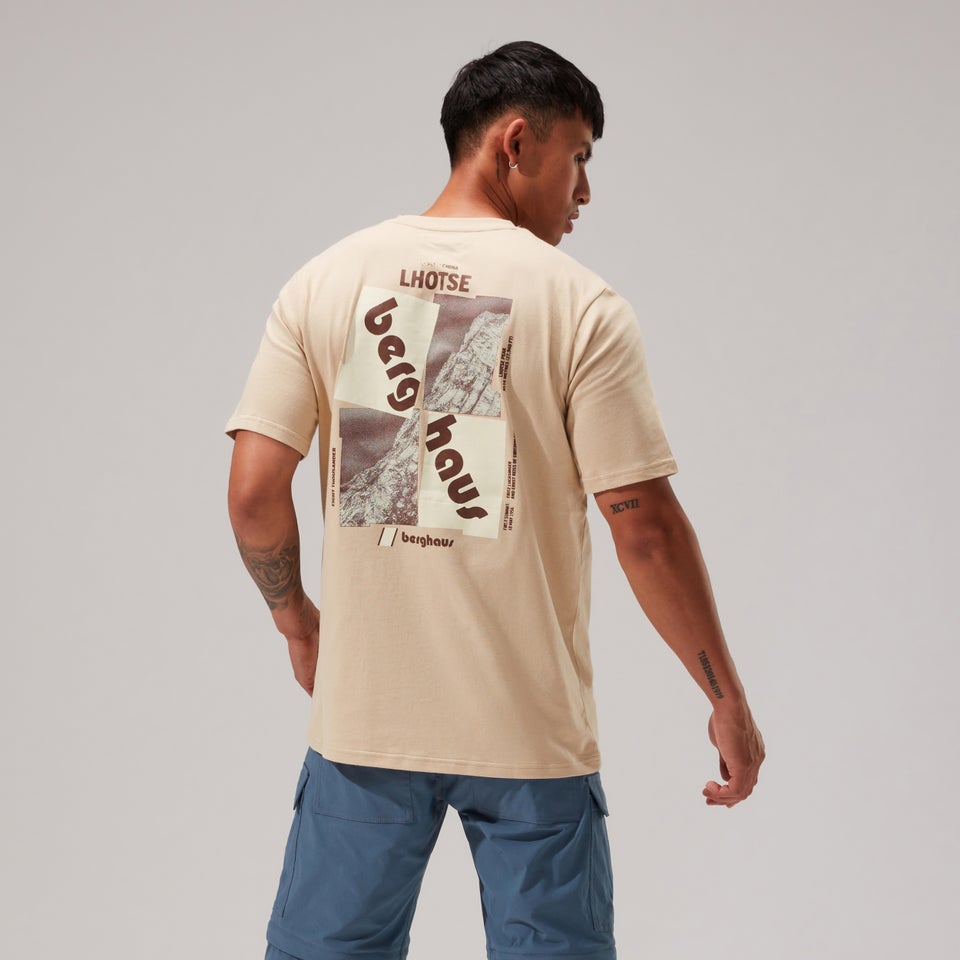 Unisex Lhotse Zine T-Shirt - Natural