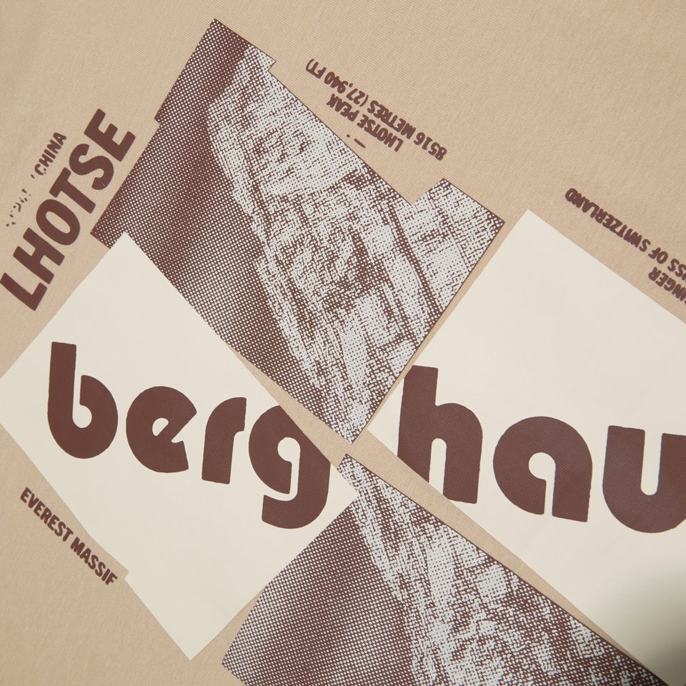 Unisex Lhotse Zine T-Shirt - Natural