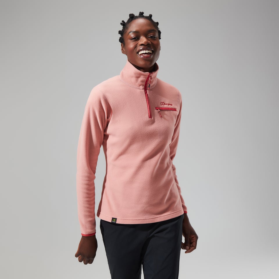 Prism 2.0 Micro Half Zip Fleece für Damen - Rosa