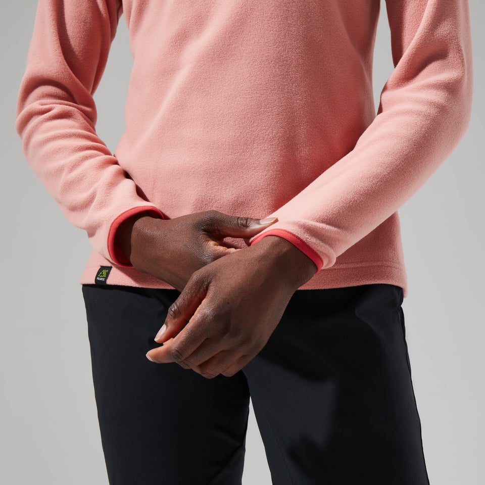 Prism 2.0 Micro Half Zip Fleece für Damen - Rosa