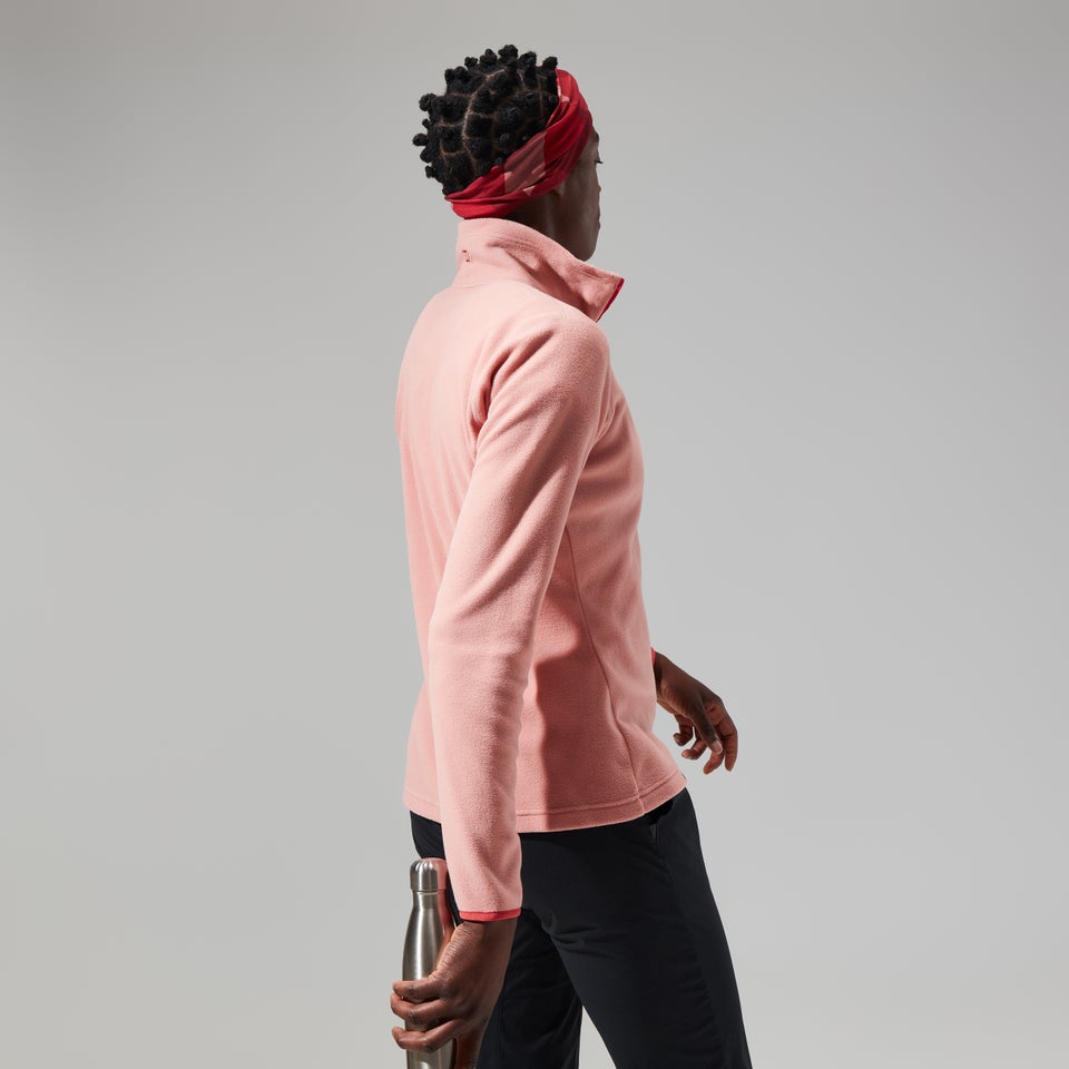 Prism 2.0 Micro Half Zip Fleece für Damen - Rosa
