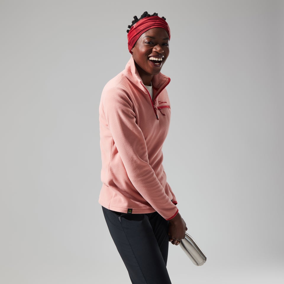 Prism 2.0 Micro Half Zip Fleece für Damen - Rosa