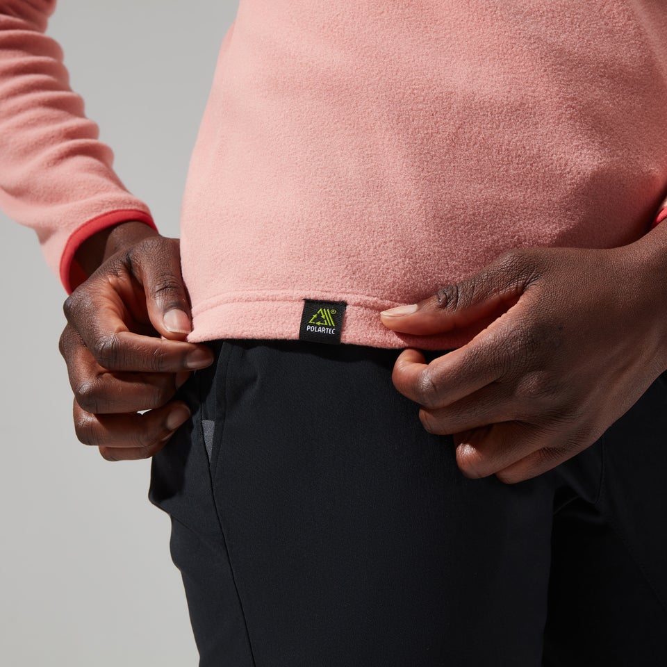 Prism 2.0 Micro Half Zip Fleece für Damen - Rosa