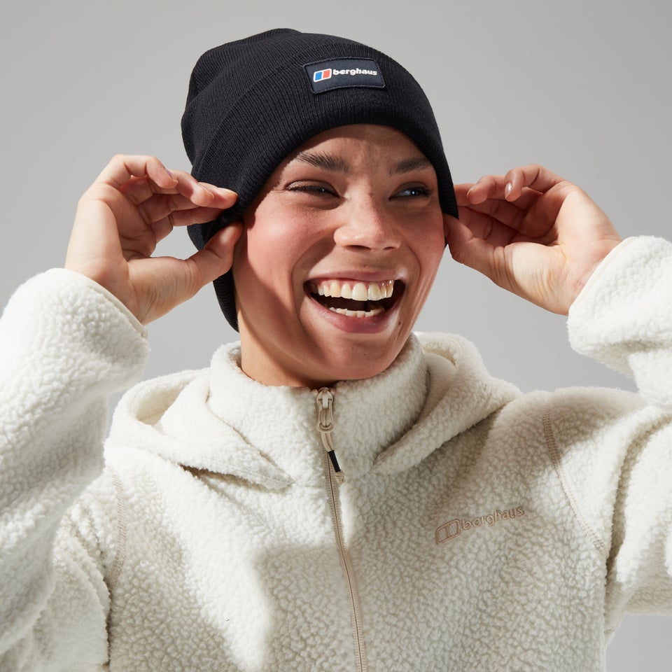 Unisex Berghaus Logo Recognition Beanie - Black