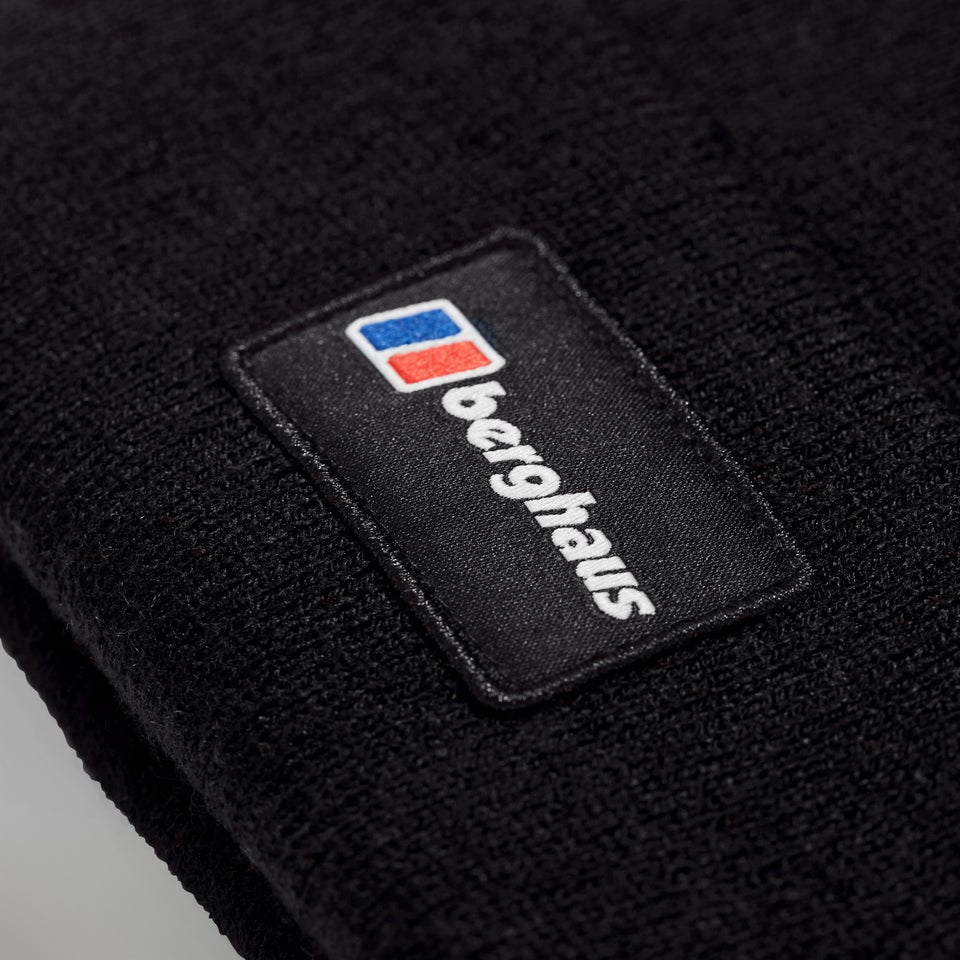 Unisex Berghaus Logo Recognition Beanie - Black