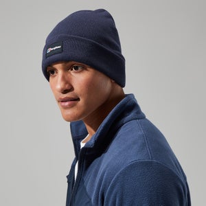 Unisex Berghaus Logo Recognition Beanie Dark - Blue