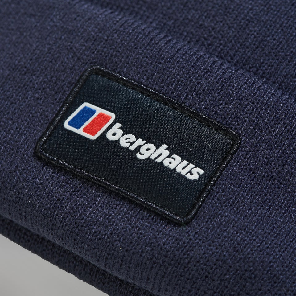 Unisex Berghaus Logo Recognition Beanie Dark - Blue