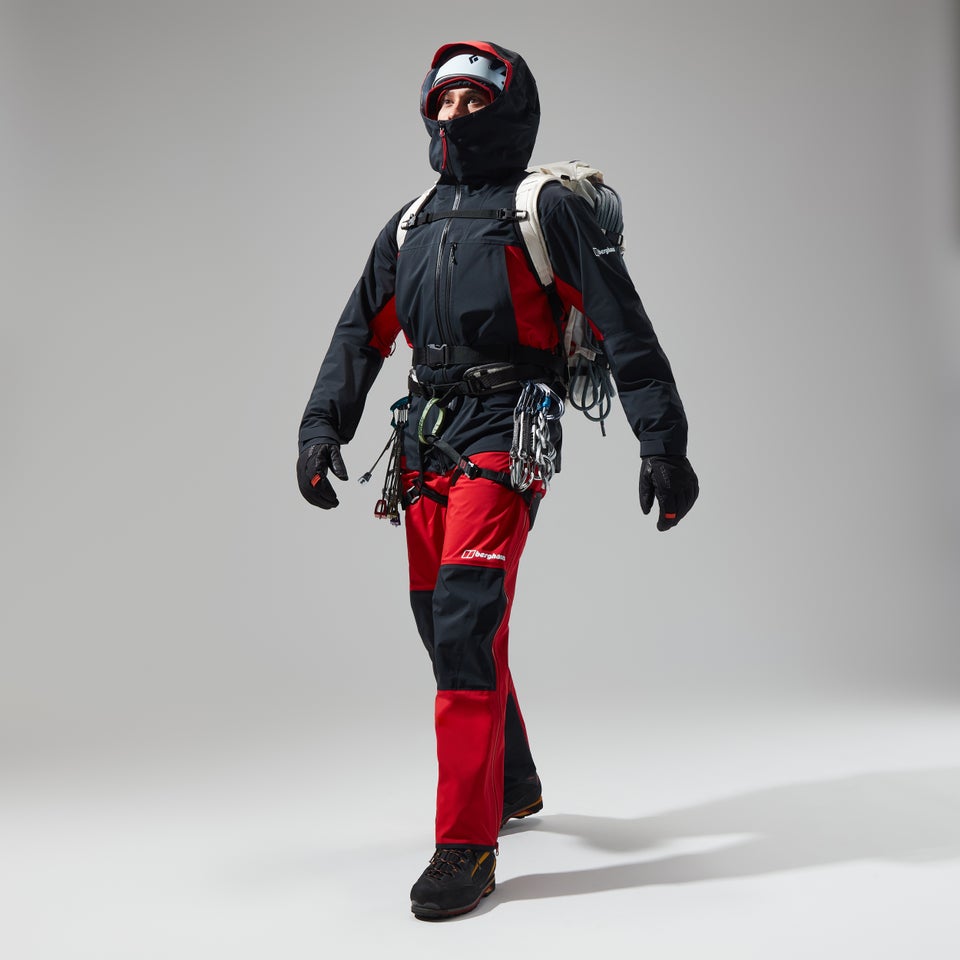 MTN Seeker Gore-Tex Jacken für Herren - Schwarz/Rot